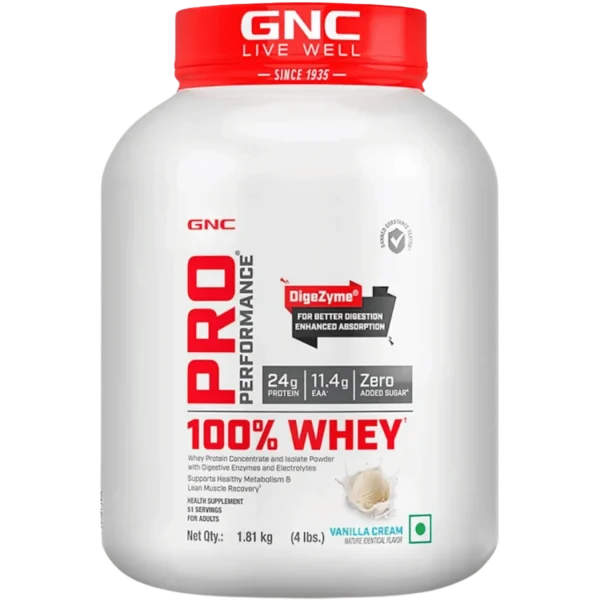 GNC Pro Performance 100% Whey Protein (1.81kg)