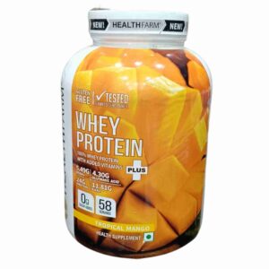 Health Farm Tropical Mango Whey Protein PLUS.