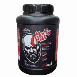 Kratos Mass, a premium weight gainer formula.