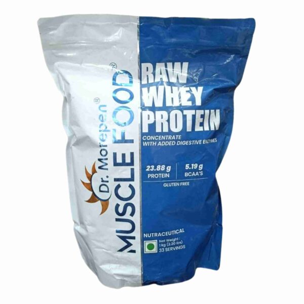 Dr. Morepen Muscle Food Raw Whey Protein