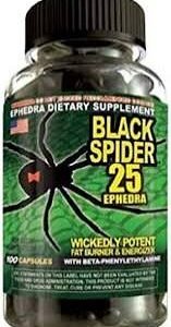 BLACK SPIDER 25 EPHEDRA