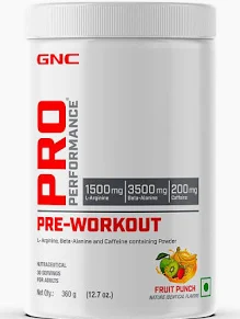GNC PRO PERFORMANCE PRE WORK OUT