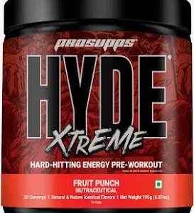 PROSUPPS HYDE XTREME PRE WORK OUT