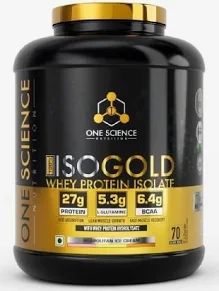ONE SCIENCE ISO GOLD WHEY PROTEIN ISOLATE